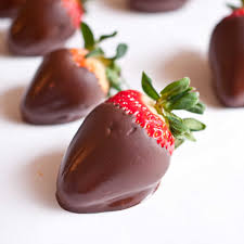 chocolate covered strawberries at arrowhead manor