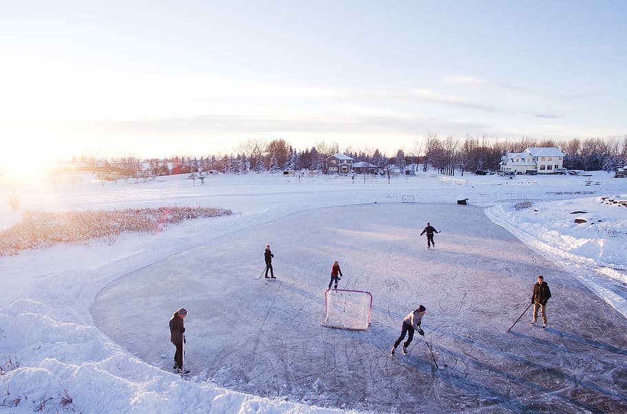 lake evergreen ice skating