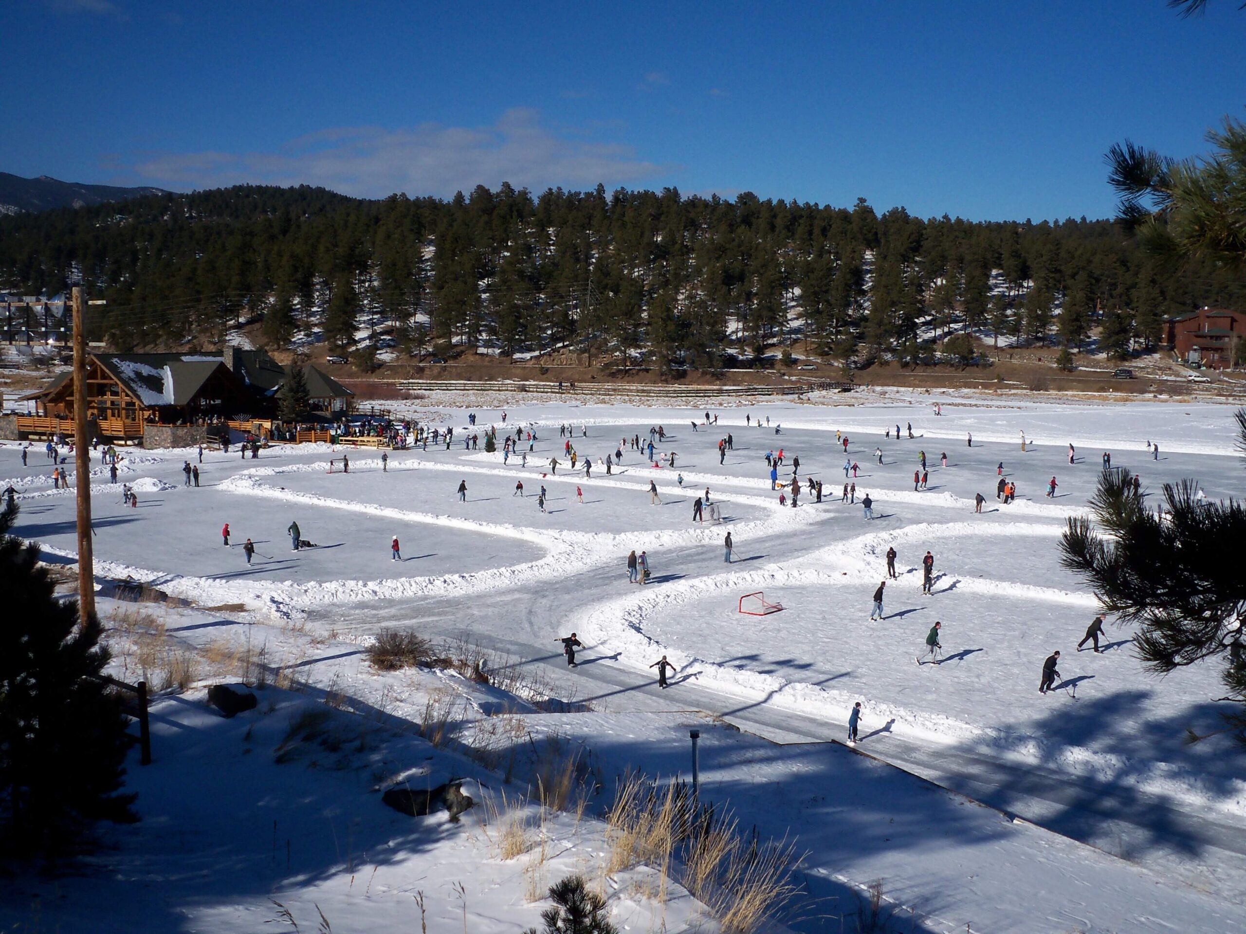 lake evergreen ice skating